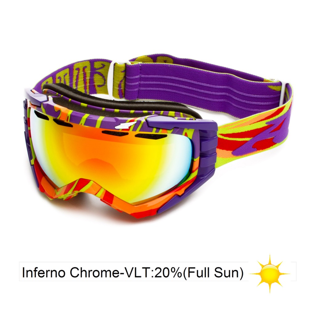 Arnette Mercenary Goggles 2013, Psychedelic Too-Inferno Chrome, swatch