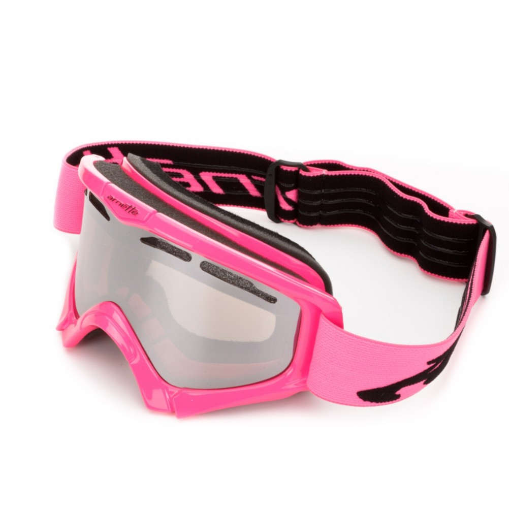 Arnette Mini Series Kids Goggles 2013, Hot Pink-Shadow Chrome, swatch