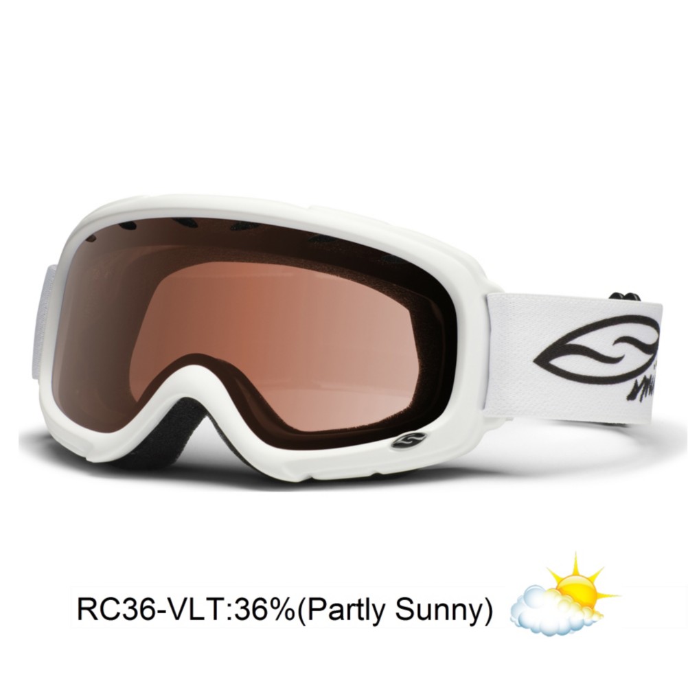 Smith Gambler Kids Goggles 2013, White-Rc36, swatch