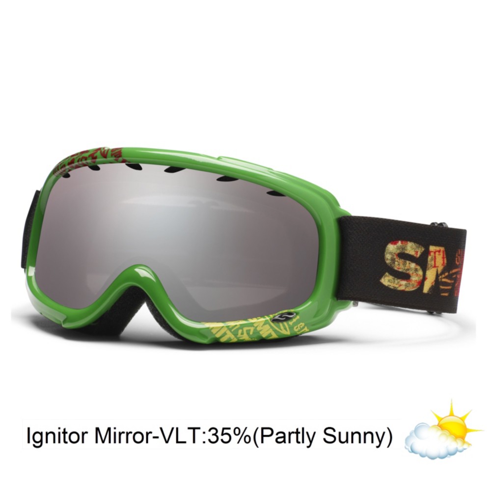 Smith Gambler Kids Goggles 2013, Irie Fader-Ignitor Mirror, swatch