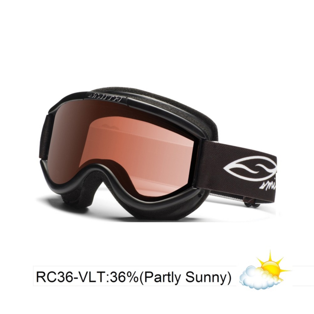 Smith Challenger Kids OTG Goggles 2013, Black-Rc36, medium