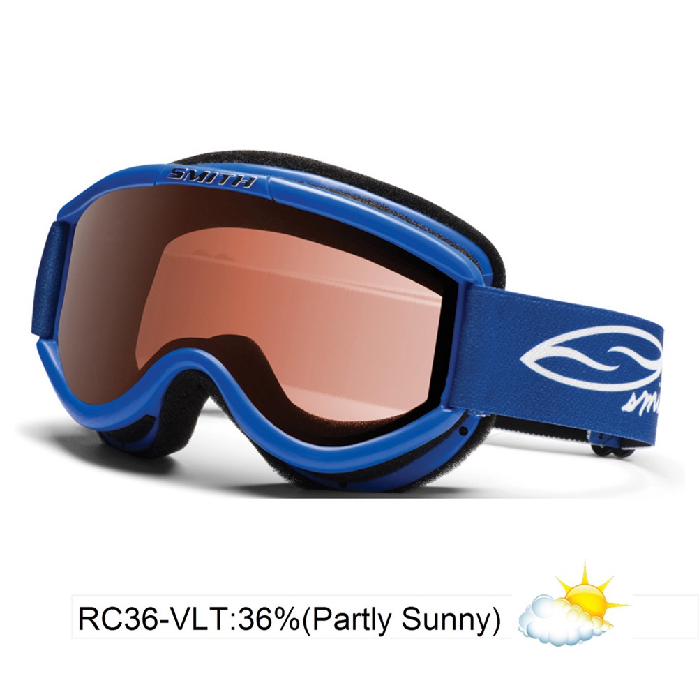 Smith Challenger Kids OTG Goggles 2013, Blue-Rc36, swatch