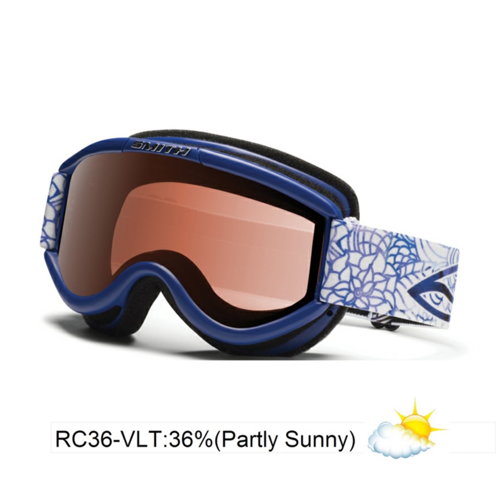 Smith Challenger Girls OTG Goggles 2013, Violet Jolene-Rc36, medium