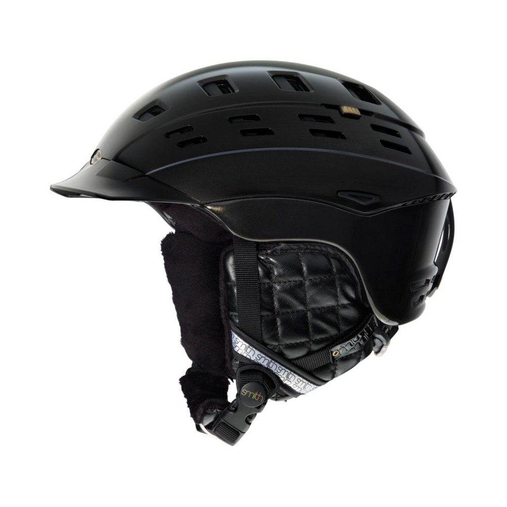 Smith Variant Brim Womens Helmet 2013, Black-Gold Twist, swatch