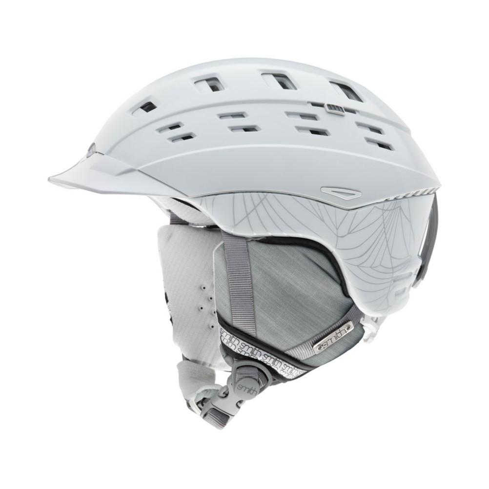 Smith Variant Brim Womens Helmet 2013, White Coven, medium