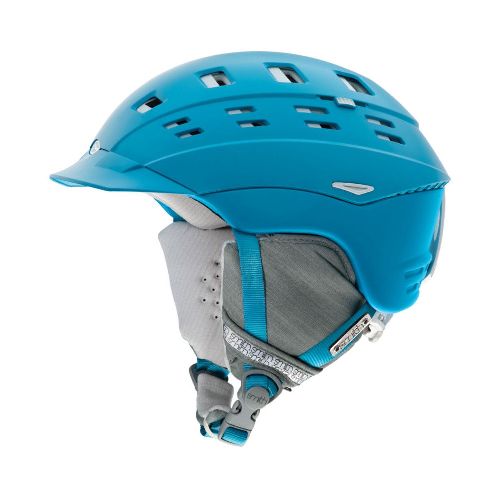 Smith Variant Brim Womens Helmet 2013, Light Blue Twist, swatch
