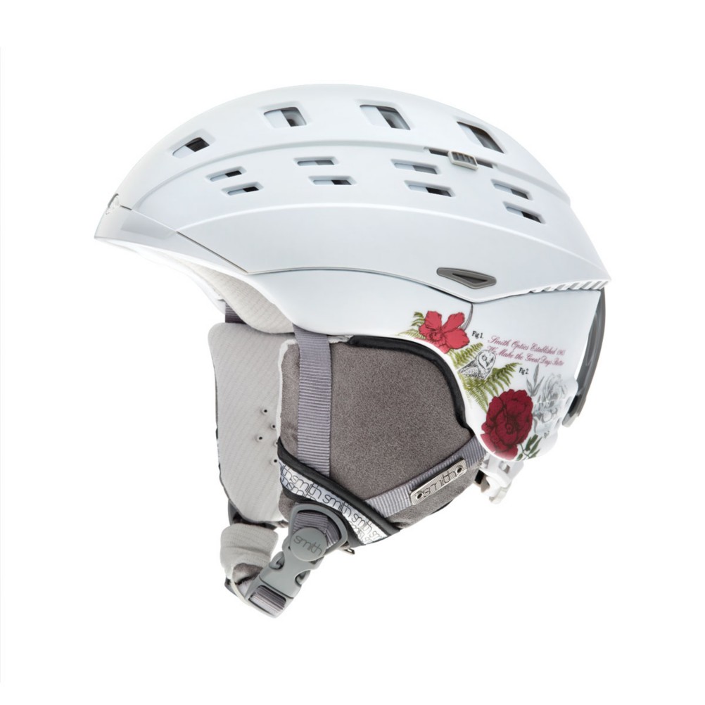 Smith Variant Womens Helmet 2013, White Botanical, swatch