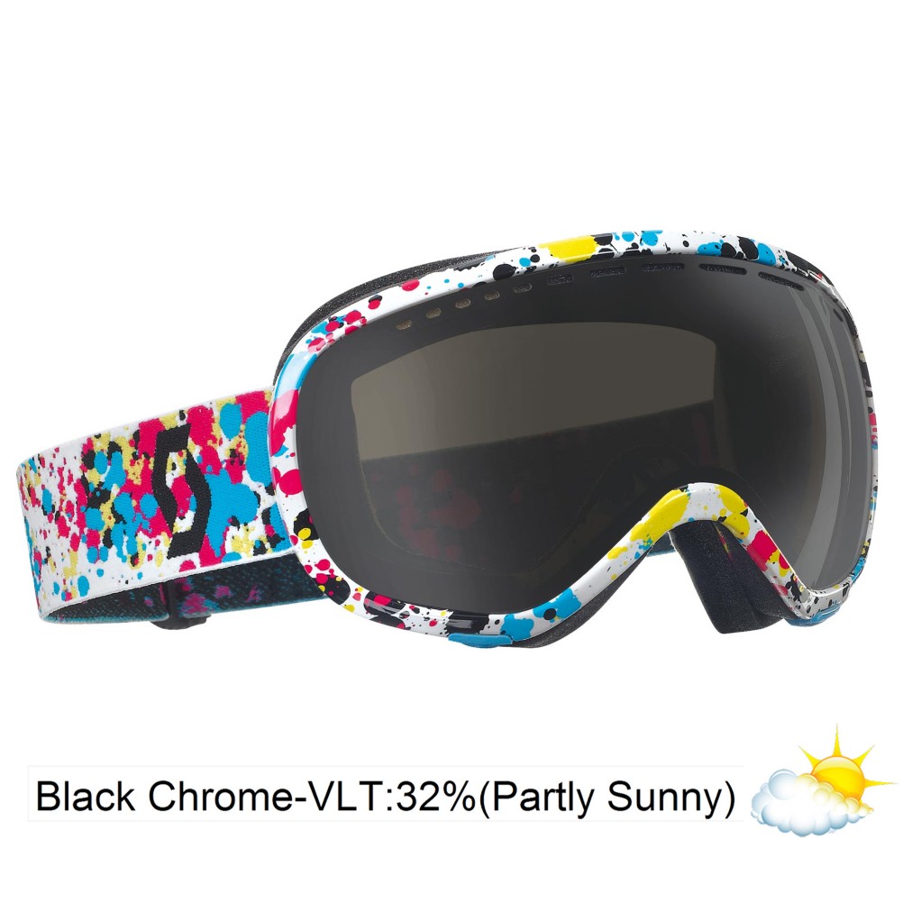 Scott Off-Grid Goggles 2013, Speckle Blue Pink-Black Chrome, medium