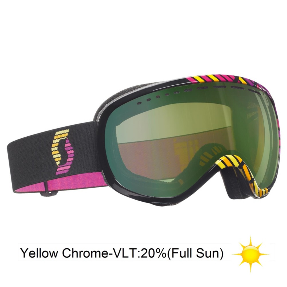 Scott Off-Grid Goggles 2013, Vector Black-Yellow Chrome, swatch