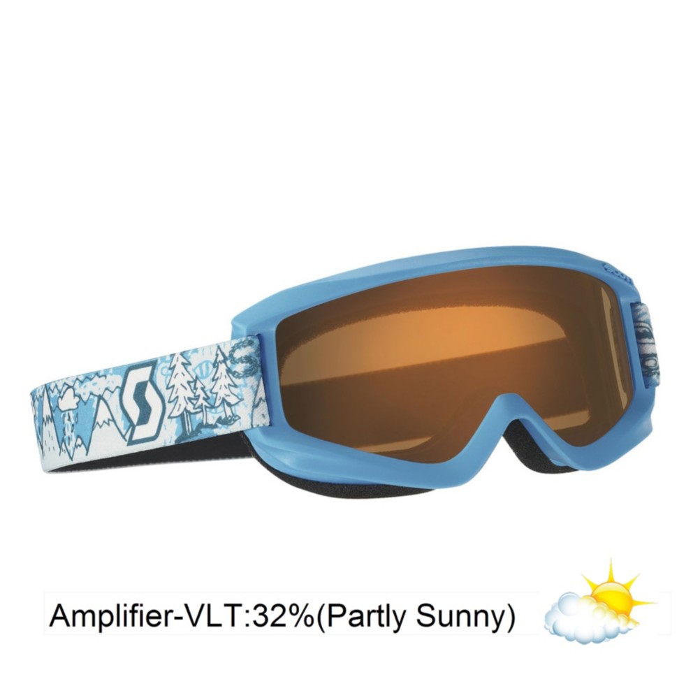 Scott Agent Kids Goggles 2013, Blue-Amplifier, swatch