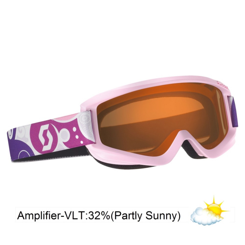 Scott Agent Kids Goggles 2013, Powder Pink-Amplifier, swatch