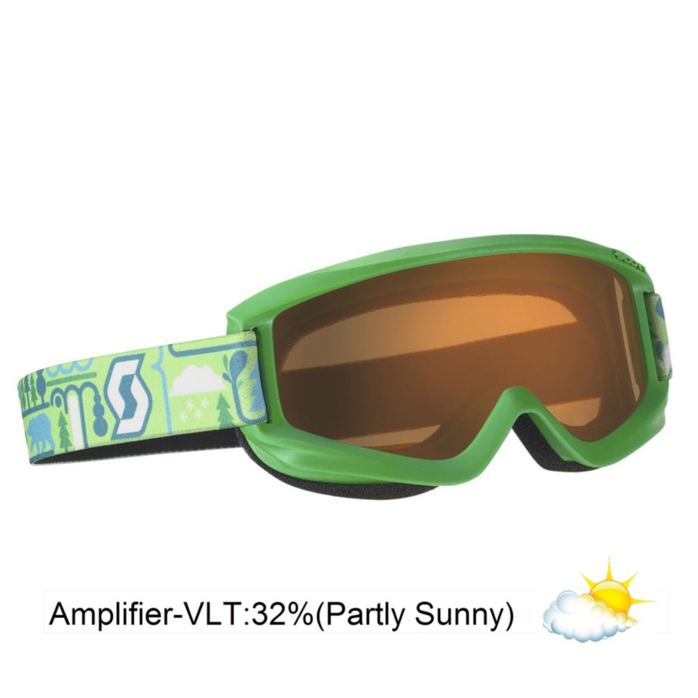 Scott Agent Kids Goggles 2013, Green-Amplifier, swatch