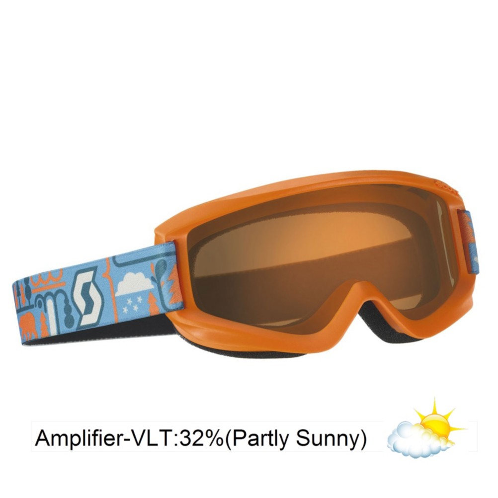 Scott Agent Kids Goggles 2013, Orange-Amplifier, medium