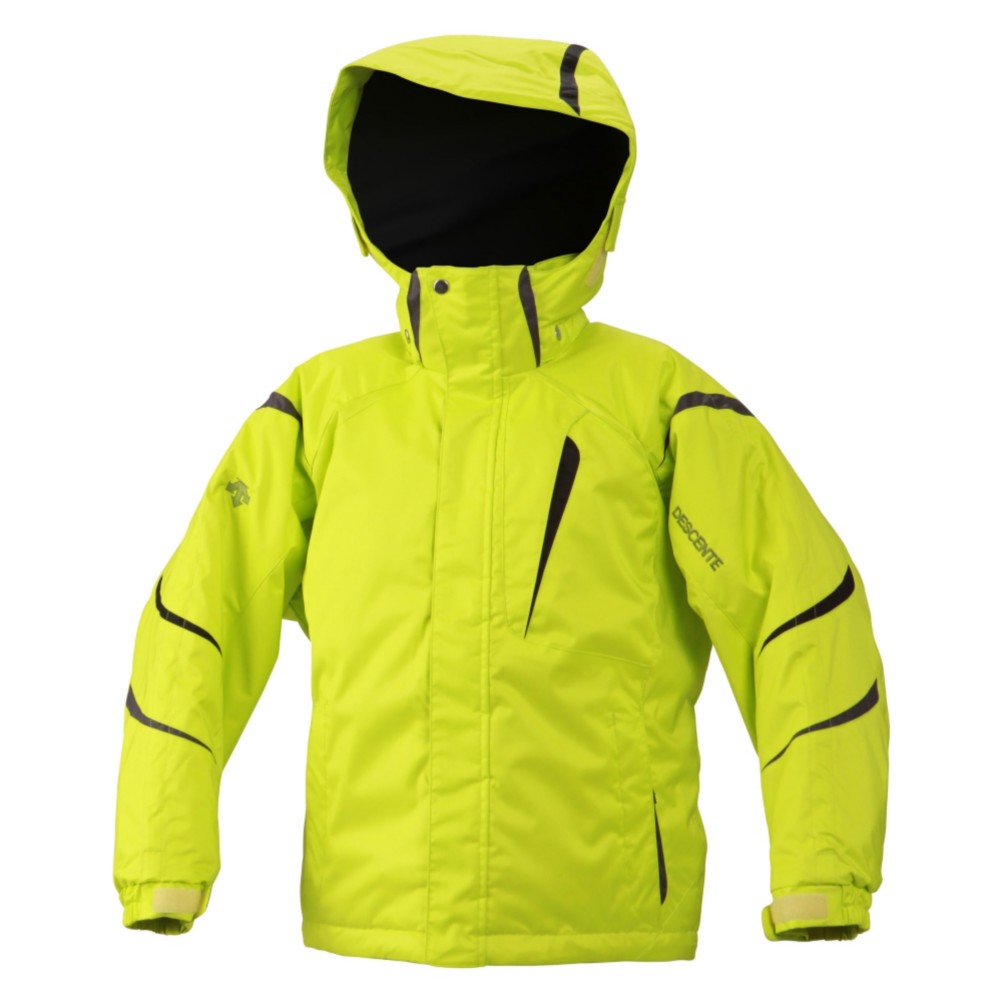Descente Jr Glade Boys Ski Jacket, Lime, medium