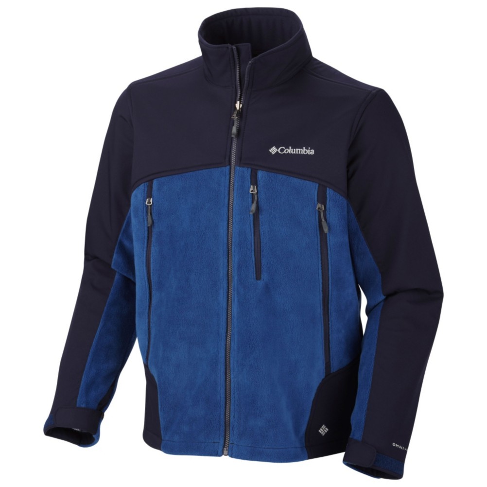 Columbia Heat Elite Lite Fleece Mens Jacket, Royal, swatch