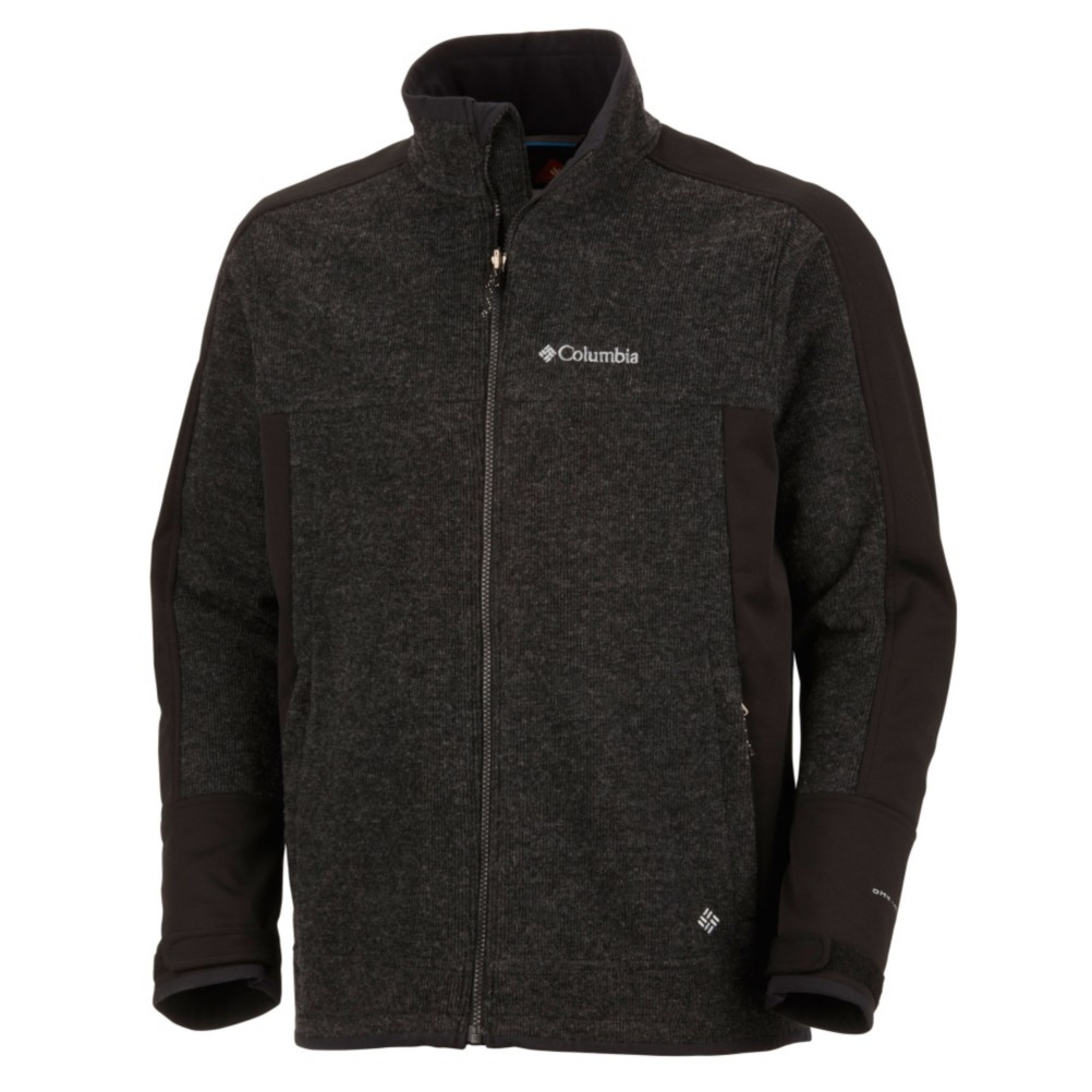 Columbia Grade Max Tall Soft Shell Ski Jacket, Black, medium