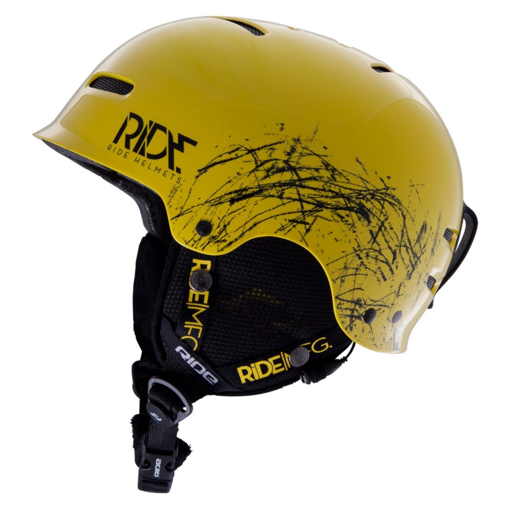 Ride Duster Audio Helmet 2013, Yellow, swatch