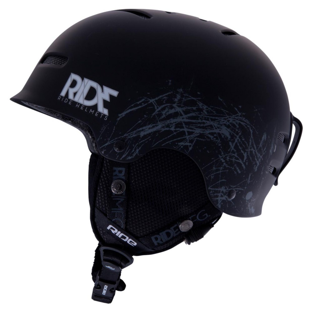 Ride Duster Audio Helmet 2013, Black, medium