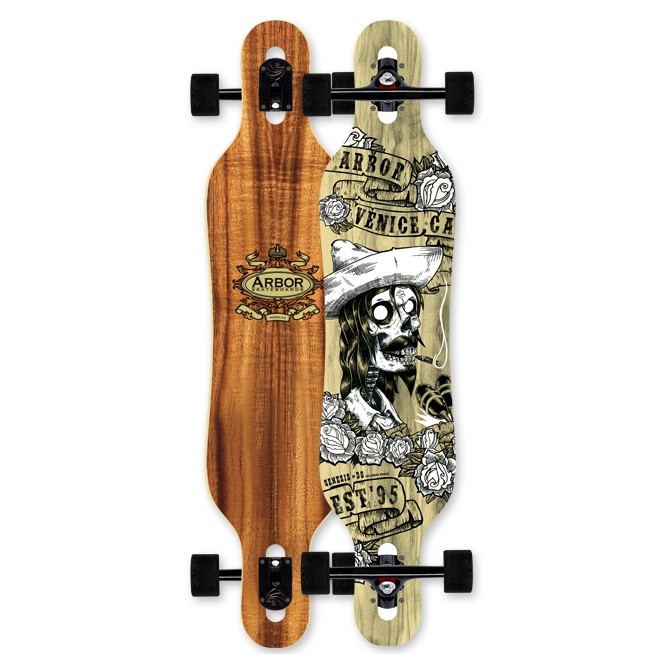 Arbor Genesis Complete Longboard, 36.00in, medium