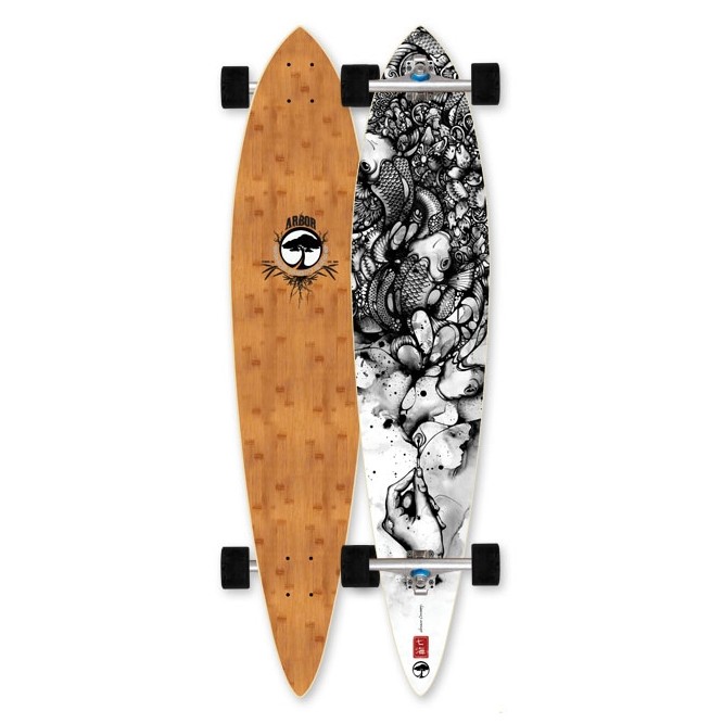 Arbor Bamboo Pin Complete Longboard