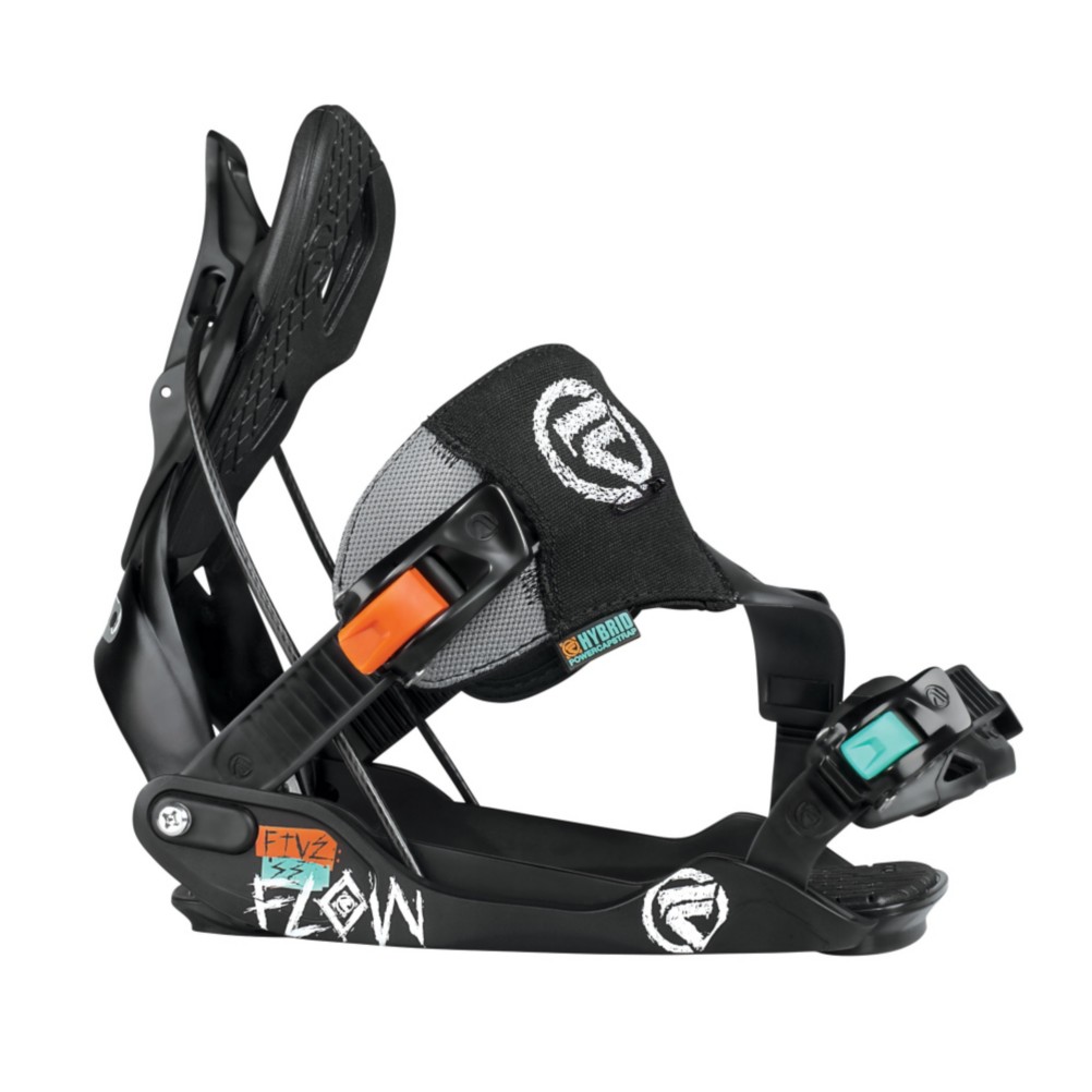 Flow The Five SE Snowboard Bindings 2013, Black, medium