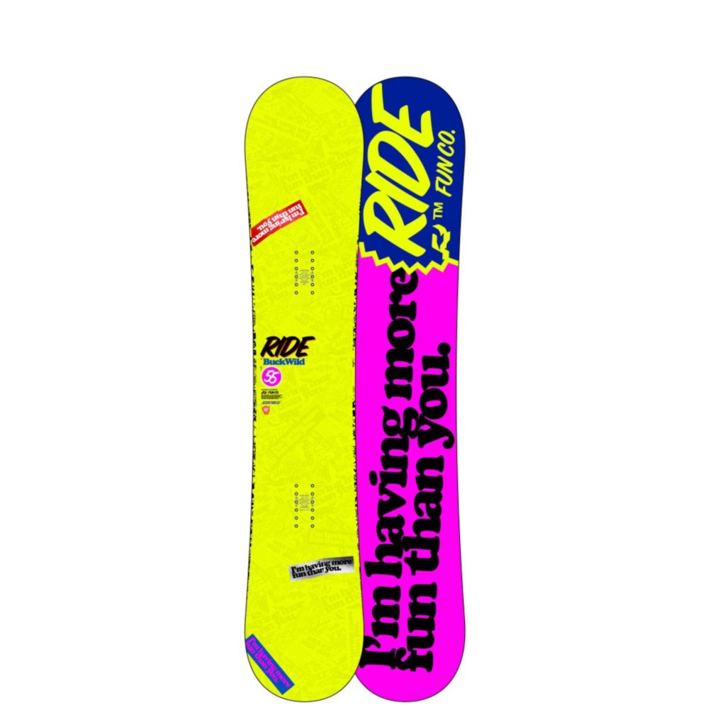Ride Buckwild Snowboard 2013, 155cm, swatch