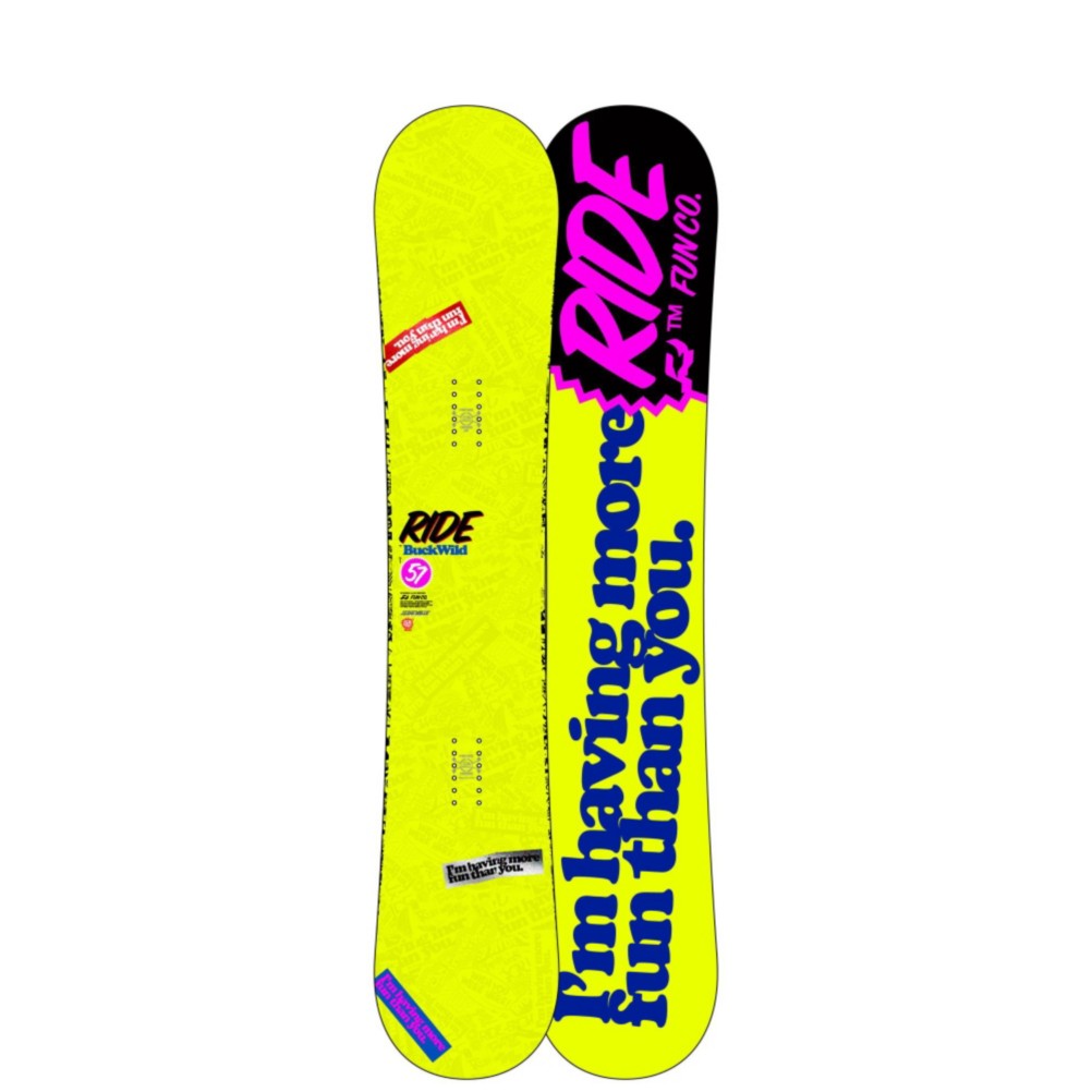 Ride Buckwild Snowboard 2013, 157cm, swatch