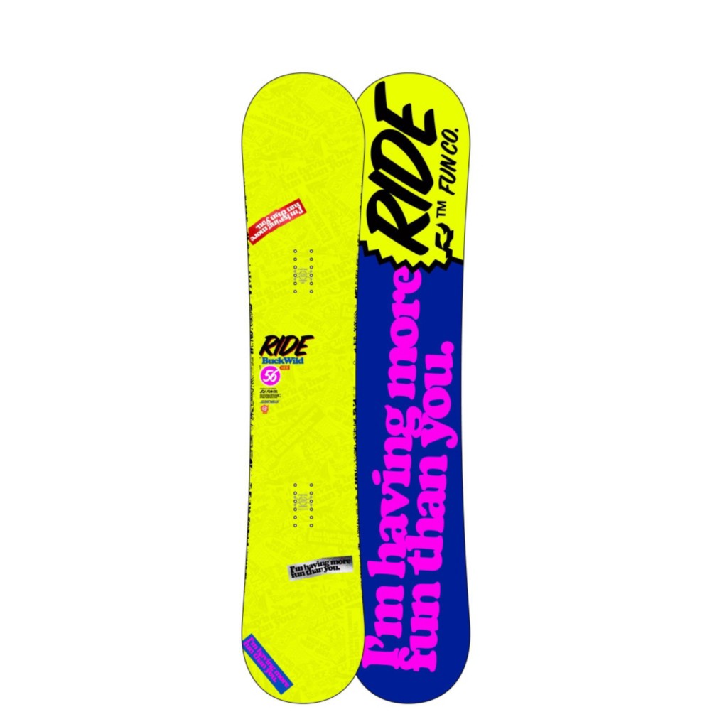 Ride Buckwild Wide Snowboard 2013, 156cm Wide, swatch