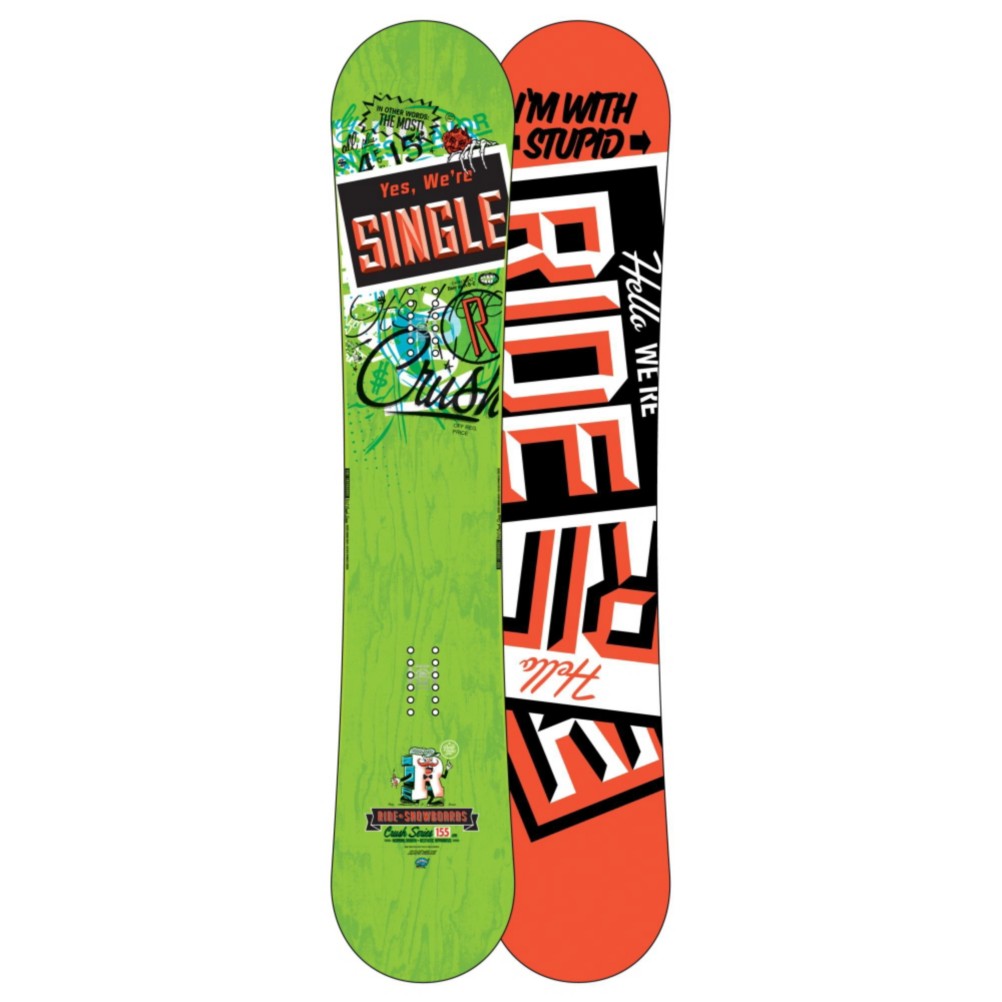 Ride Crush Snowboard 2013, 155cm, swatch