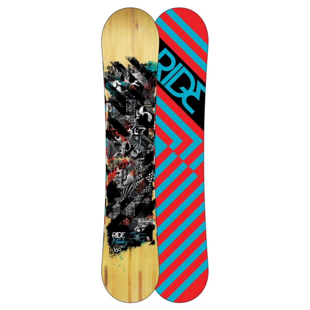 Ride Manic Wide Snowboard 2013, 160cm Wide, swatch