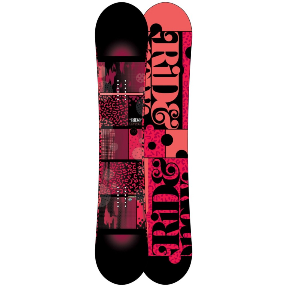 Ride Compact Womens Snowboard 2013, 153cm, swatch