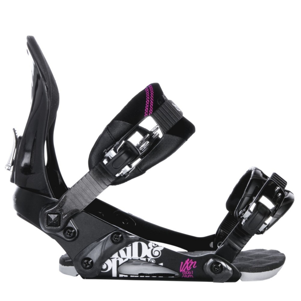 Ride VXN Womens Snowboard Bindings 2013, Black, swatch