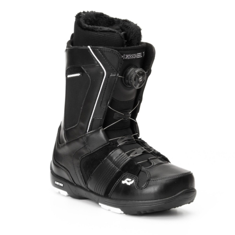 Ride Jackson Boa Coiler Snowboard Boots 2013, Black, swatch