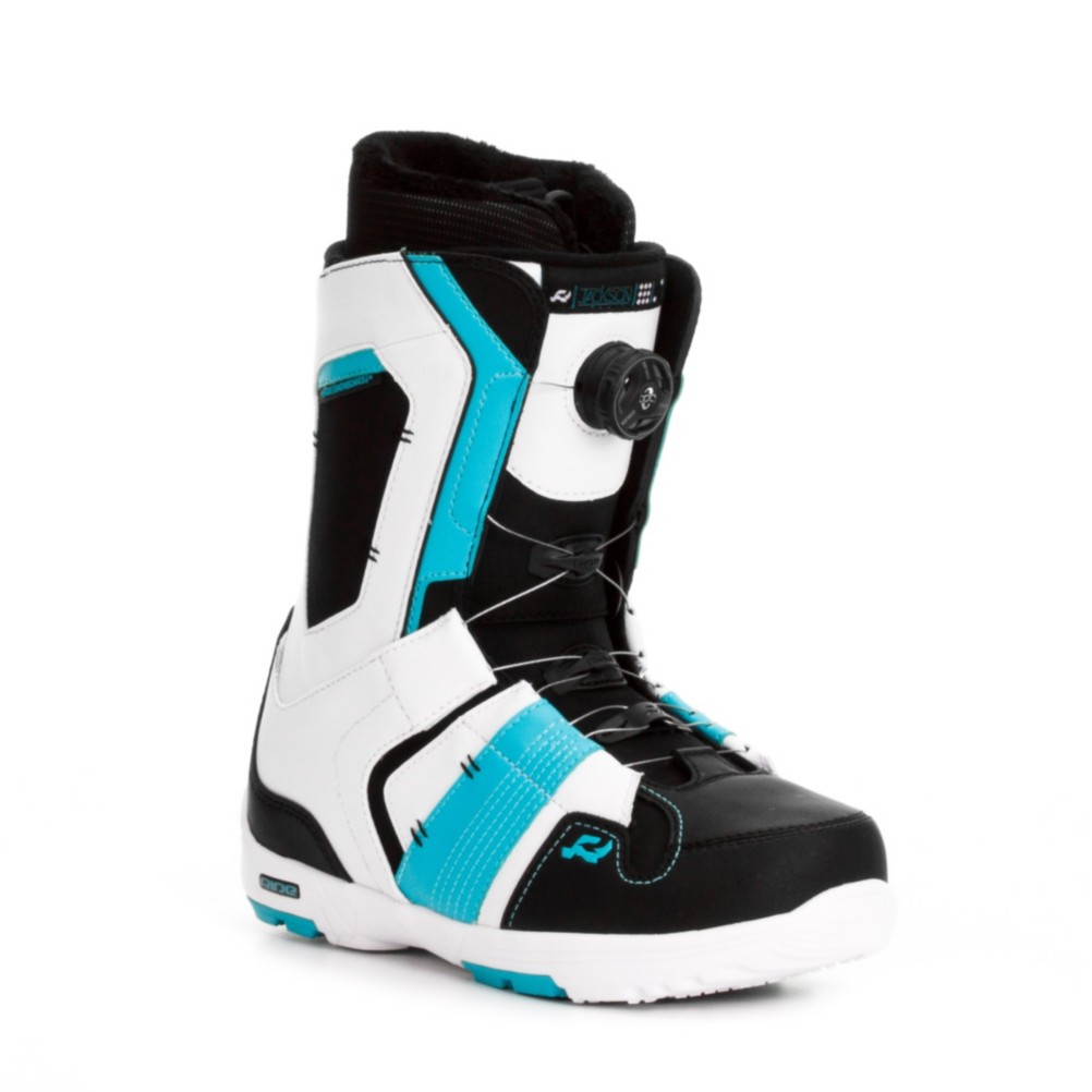 Ride Jackson Boa Coiler Snowboard Boots 2013, White-Blue, swatch