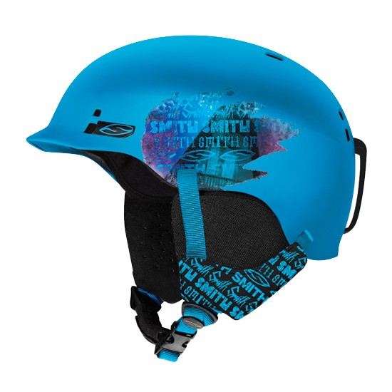Smith Gage Jr Kids Helmet 2013, Cyan Fader, swatch