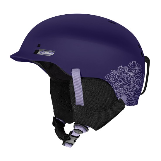 Smith Gage Jr Girls Helmet 2013, Violet Jolene, medium