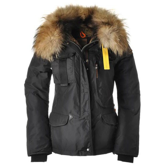 Parajumpers Denali Womens Jacket, Black, medium