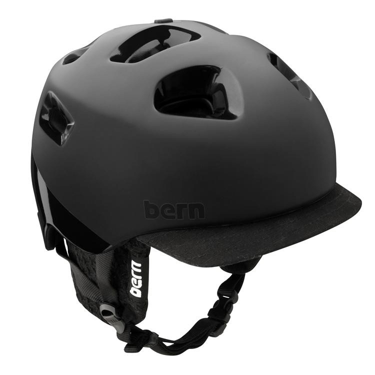 Bern G2 Helmet 2013, Matte Black 2tone-Black Knit, medium