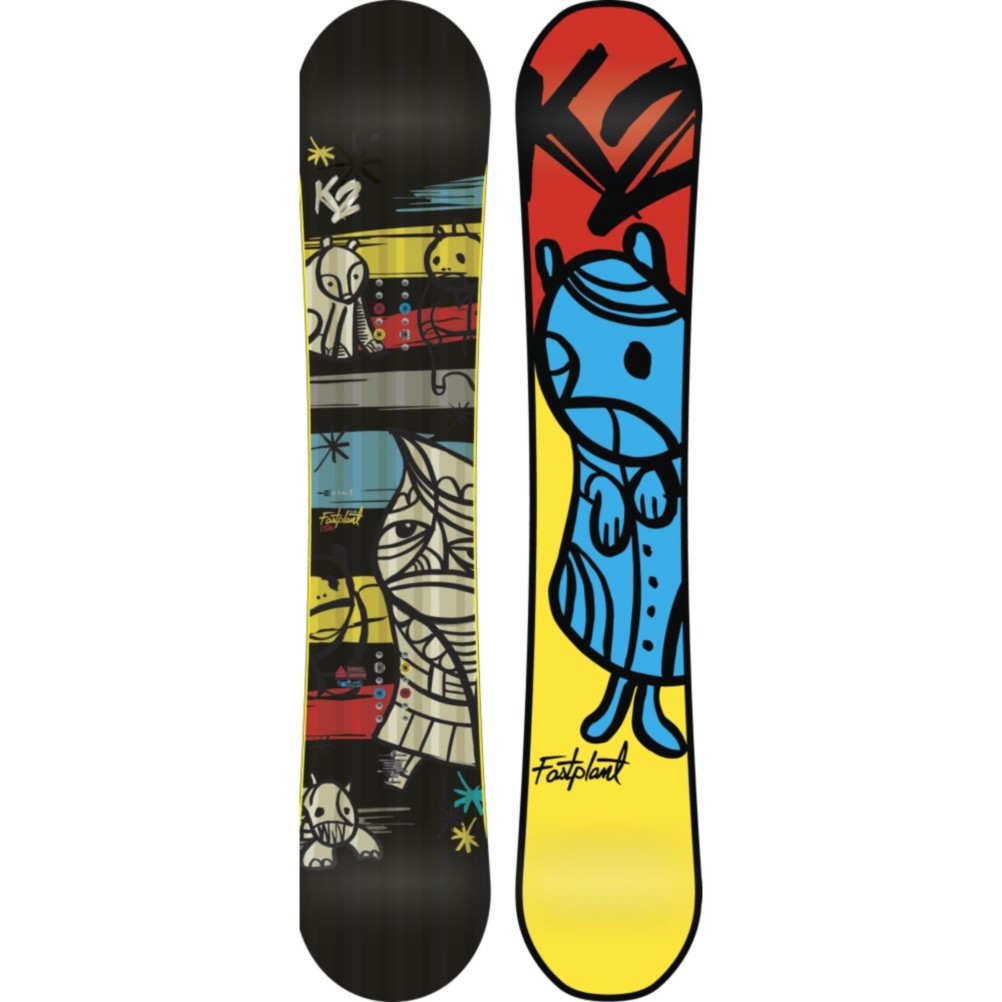 K2 Fastplant Wide Snowboard 2013, 156cm Wide, medium