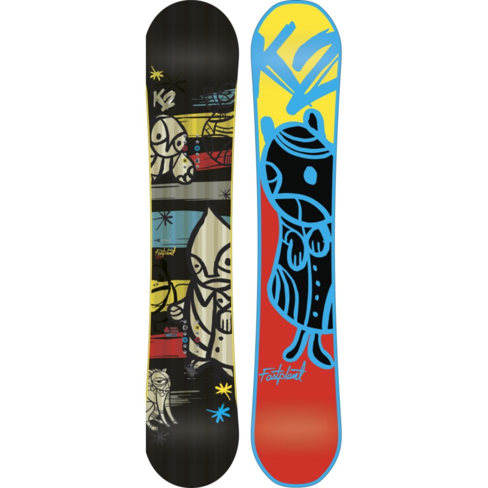 K2 Fastplant Wide Snowboard 2013, 159cm Wide, swatch