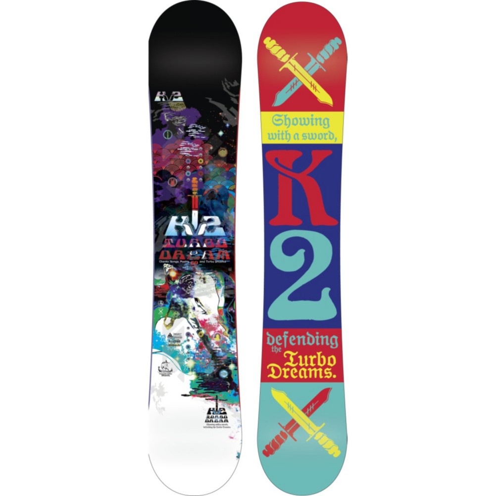 K2 Turbo Dream Wide Snowboard 2013, 160cm Wide, medium