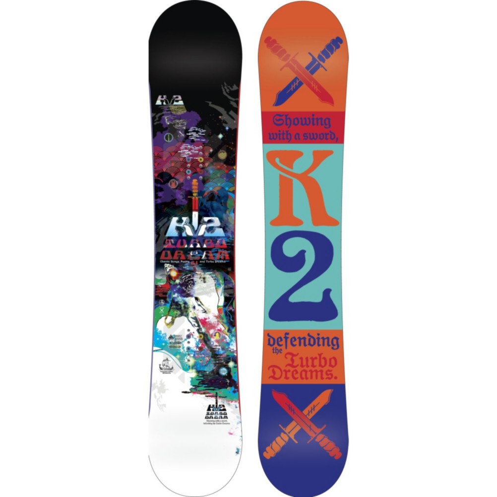 K2 Turbo Dream Wide Snowboard 2013, 164cm Wide, swatch