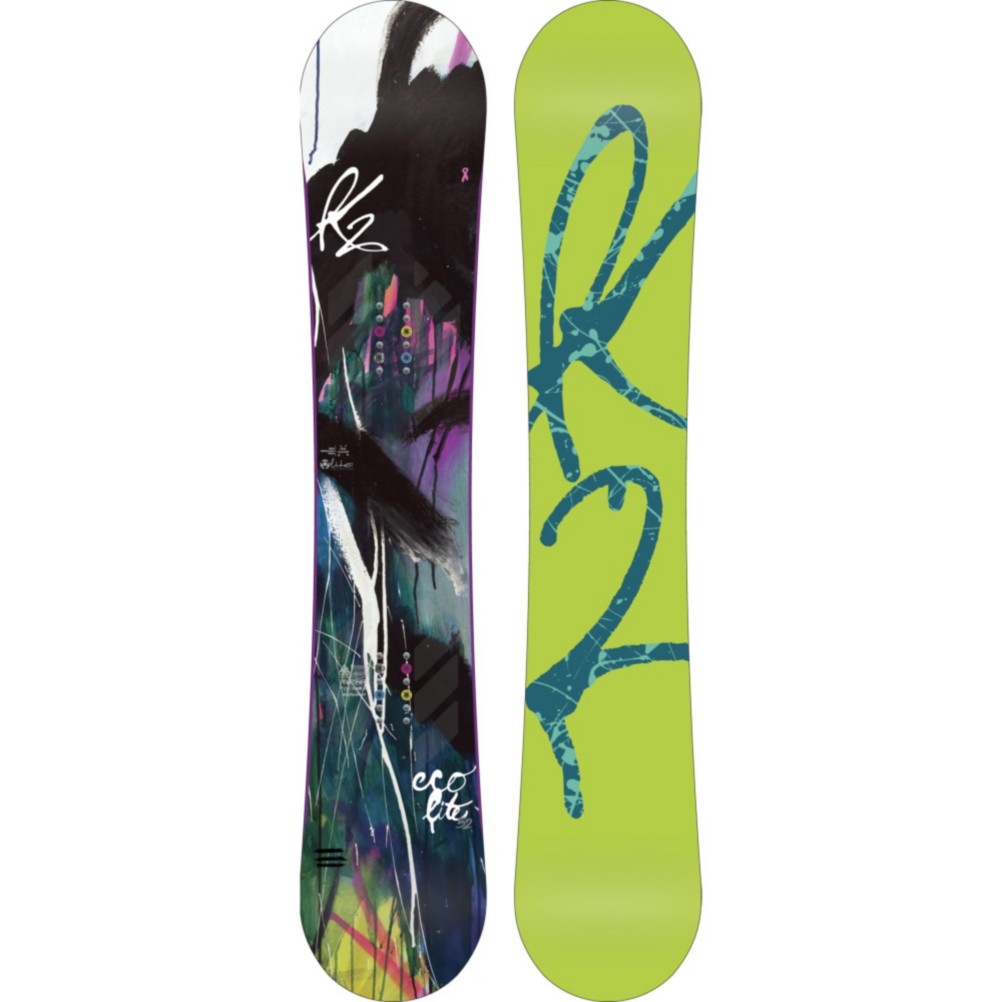 K2 Eco Lite Womens Snowboard 2013, 152cm, swatch