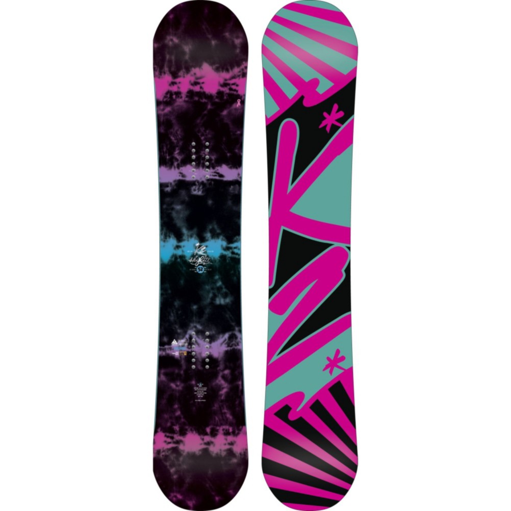 K2 Sky Lite Womens Snowboard 2013, Pink, medium