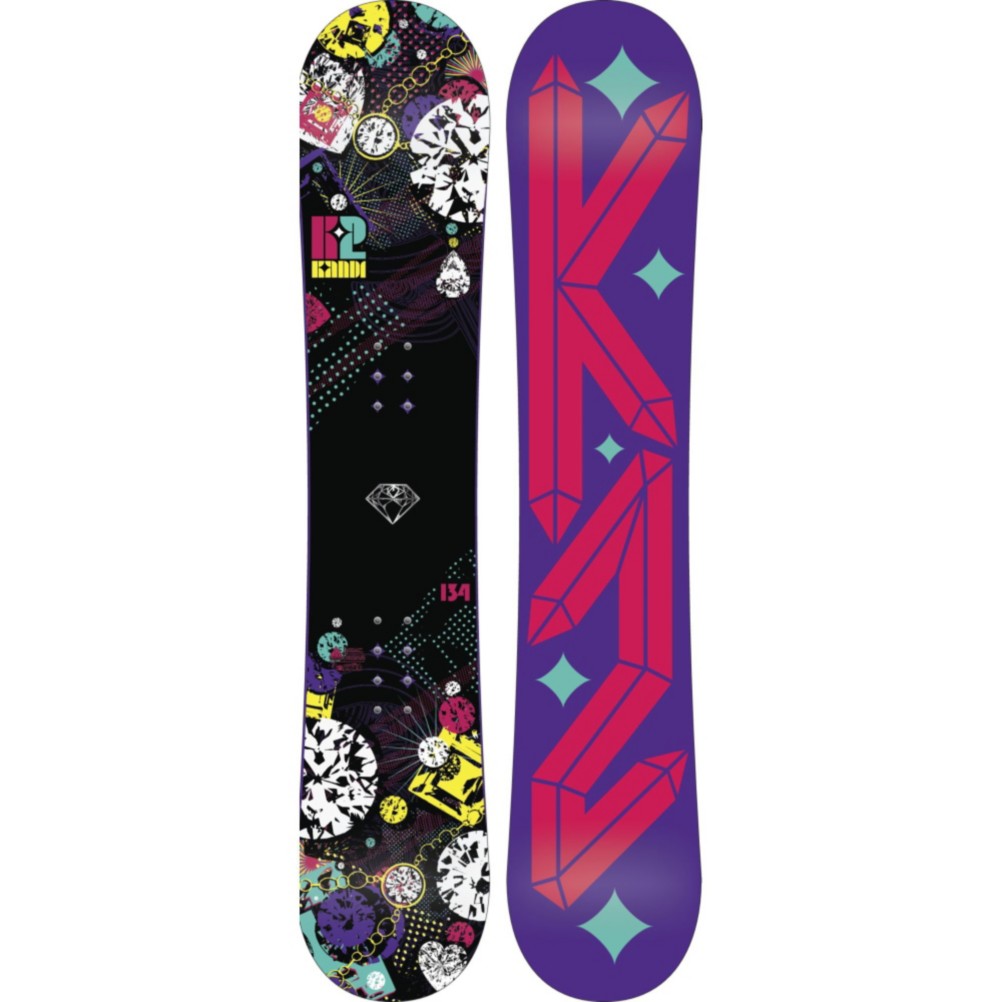 K2 Kandi Girls Snowboard 2013, 134cm, swatch