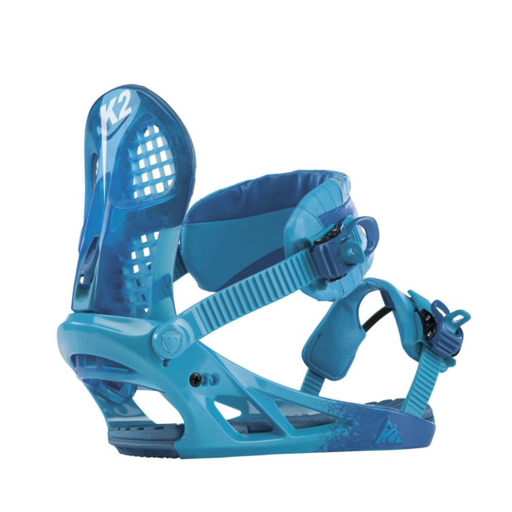 K2 Hurrithane Snowboard Bindings 2013, Blue, swatch