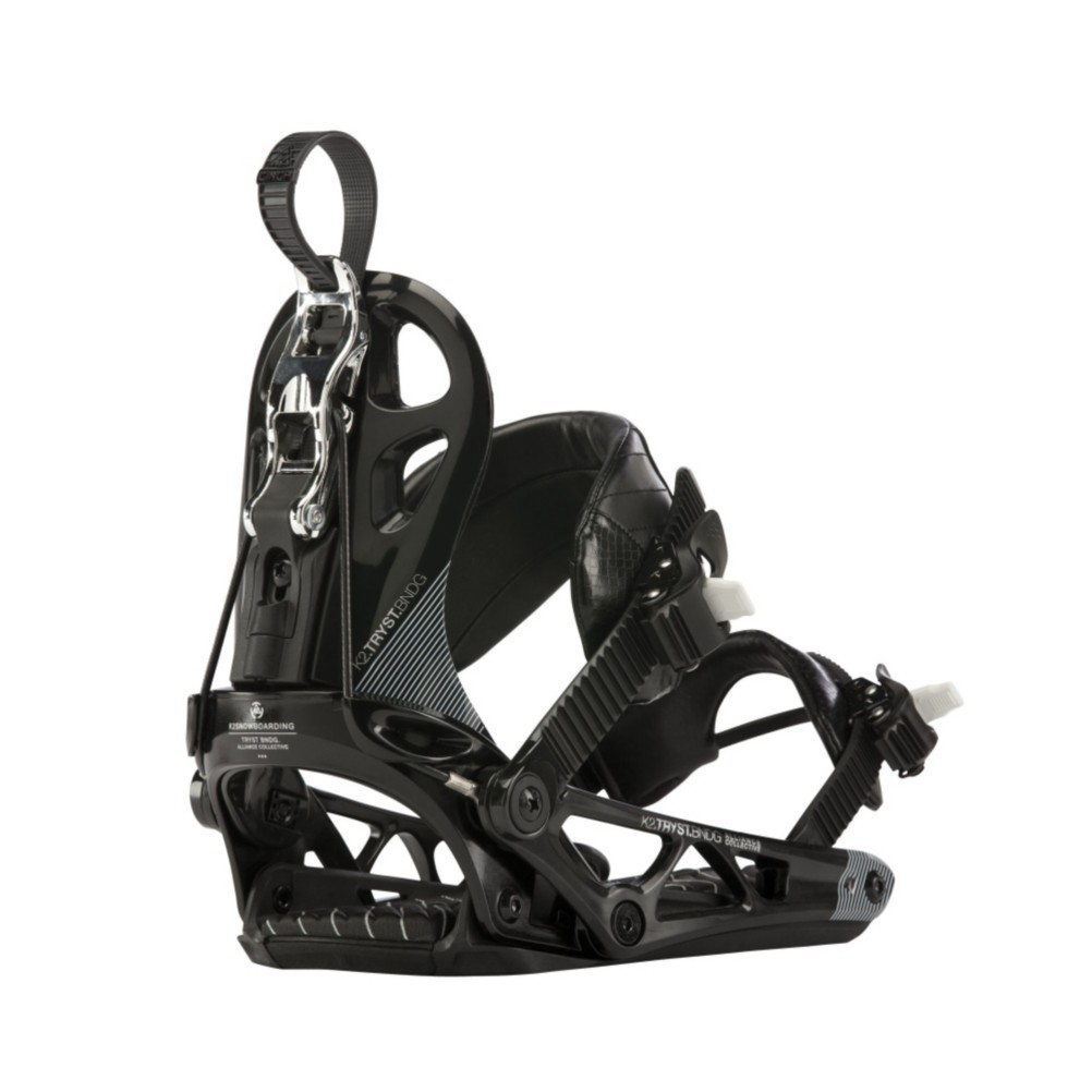 K2 Cinch Tryst Womens Snowboard Bindings 2013, Black, medium