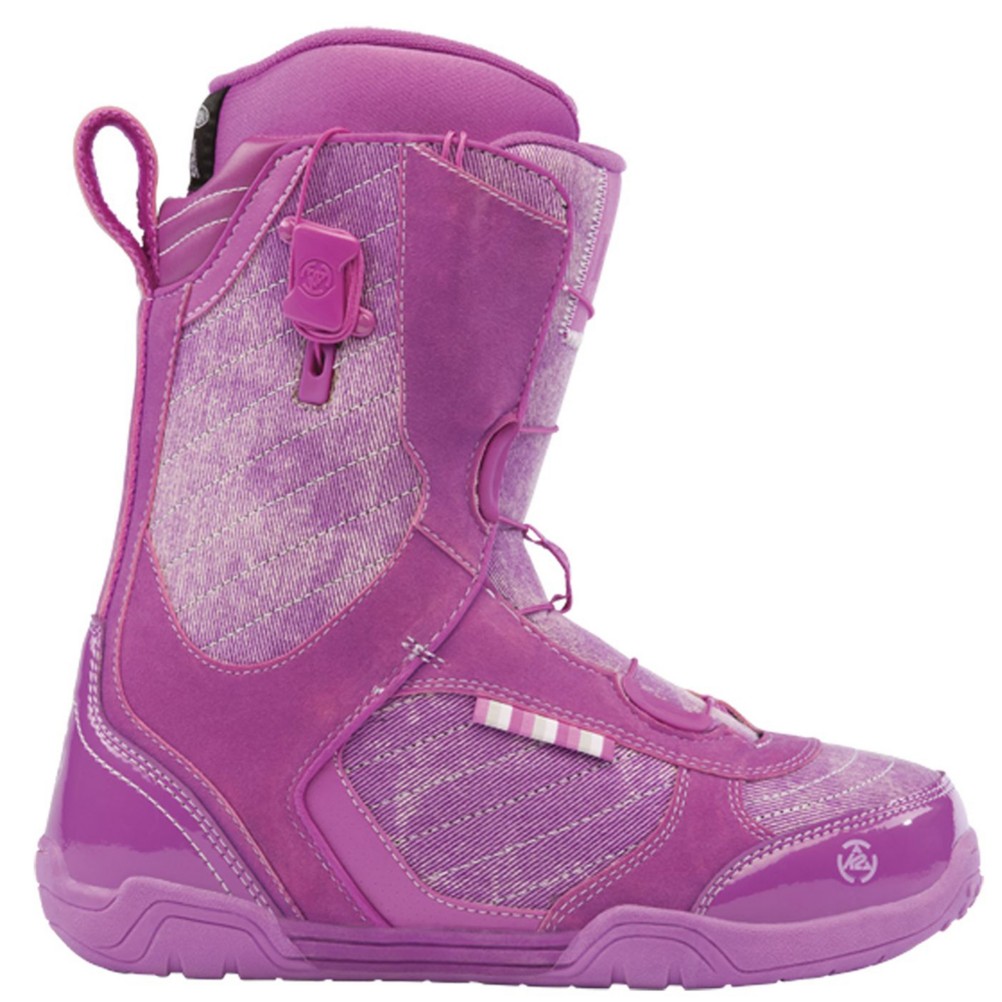 K2 Scene Womens Snowboard Boots 2013, Purple, swatch