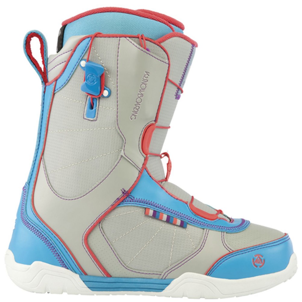K2 Scene Womens Snowboard Boots 2013, Grey, medium