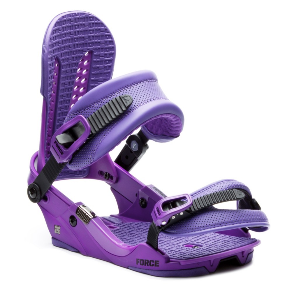 Union Force Snowboard Bindings 2013, Purple, medium